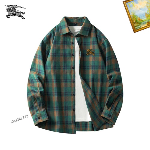 Cheap Burberry Shirts Long Sleeved For Men #1260332 Replica Wholesale [$40.00 USD] [ITEM#1260332] on Replica Burberry Shirts