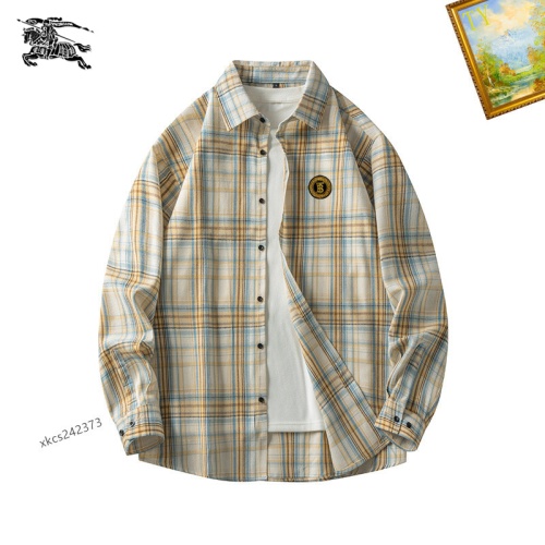 Cheap Burberry Shirts Long Sleeved For Men #1260333 Replica Wholesale [$40.00 USD] [ITEM#1260333] on Replica Burberry Shirts