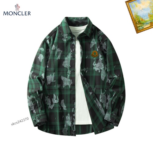 Cheap Moncler Shirts Long Sleeved For Men #1260342 Replica Wholesale [$40.00 USD] [ITEM#1260342] on Replica Moncler Shirts