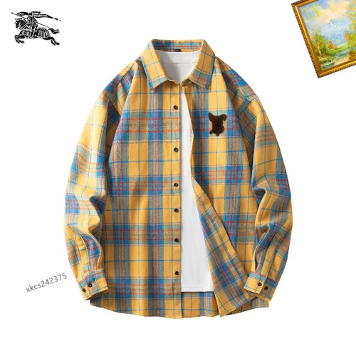 Cheap Burberry Shirts Long Sleeved For Men #1260347 Replica Wholesale [$40.00 USD] [ITEM#1260347] on Replica Burberry Shirts