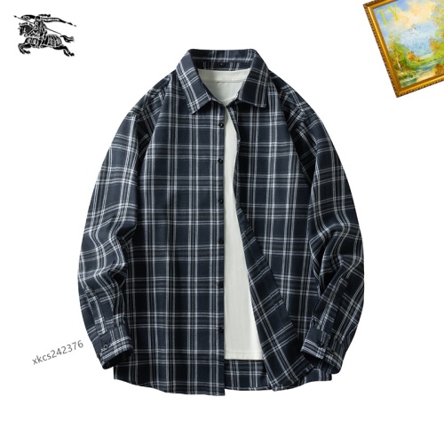 Cheap Burberry Shirts Long Sleeved For Men #1260350 Replica Wholesale [$40.00 USD] [ITEM#1260350] on Replica Burberry Shirts