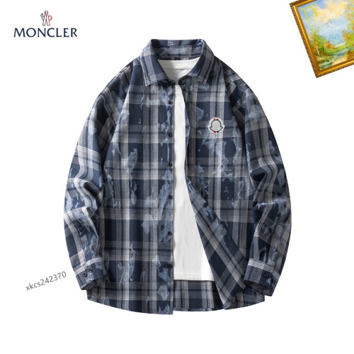 Cheap Moncler Shirts Long Sleeved For Men #1260358 Replica Wholesale [$40.00 USD] [ITEM#1260358] on Replica Moncler Shirts