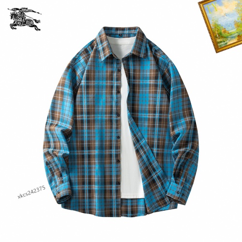 Cheap Burberry Shirts Long Sleeved For Men #1260360 Replica Wholesale [$40.00 USD] [ITEM#1260360] on Replica Burberry Shirts