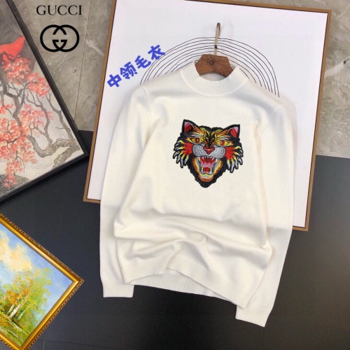 Cheap Gucci Sweaters Long Sleeved For Men #1260373 Replica Wholesale [$42.00 USD] [ITEM#1260373] on Replica Gucci Sweaters