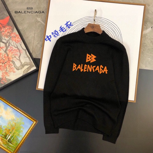 Cheap Balenciaga Sweaters Long Sleeved For Men #1260400 Replica Wholesale [$42.00 USD] [ITEM#1260400] on Replica Balenciaga Sweaters