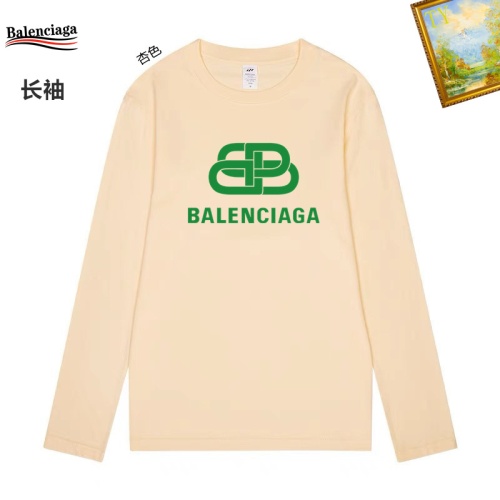 Cheap Balenciaga T-Shirts Long Sleeved For Unisex #1260434 Replica Wholesale [$34.00 USD] [ITEM#1260434] on Replica Balenciaga T-Shirts