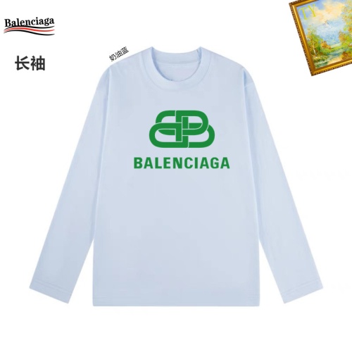 Cheap Balenciaga T-Shirts Long Sleeved For Unisex #1260435 Replica Wholesale [$34.00 USD] [ITEM#1260435] on Replica Balenciaga T-Shirts