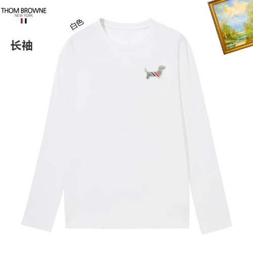 Cheap Thom Browne TB T-Shirts Long Sleeved For Unisex #1260444 Replica Wholesale [$34.00 USD] [ITEM#1260444] on Replica Thom Browne TB T-Shirts