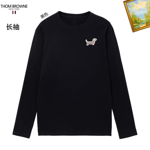 Cheap Thom Browne TB T-Shirts Long Sleeved For Unisex #1260445 Replica Wholesale [$34.00 USD] [ITEM#1260445] on Replica Thom Browne TB T-Shirts