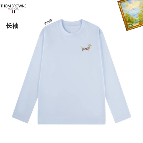 Cheap Thom Browne TB T-Shirts Long Sleeved For Unisex #1260447 Replica Wholesale [$34.00 USD] [ITEM#1260447] on Replica Thom Browne TB T-Shirts