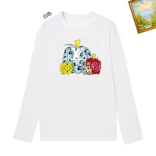 Cheap Louis Vuitton LV T-Shirts Long Sleeved For Unisex #1260454 Replica Wholesale [$34.00 USD] [ITEM#1260454] on Replica Louis Vuitton LV T-Shirts