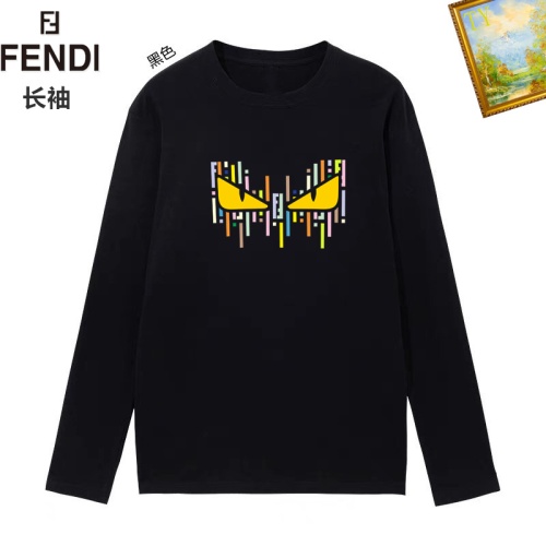 Cheap Fendi T-Shirts Long Sleeved For Unisex #1260457 Replica Wholesale [$34.00 USD] [ITEM#1260457] on Replica Fendi T-Shirts