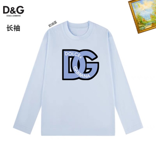 Cheap Dolce &amp; Gabbana D&amp;G T-Shirts Long Sleeved For Unisex #1260471 Replica Wholesale [$34.00 USD] [ITEM#1260471] on Replica Dolce &amp; Gabbana D&amp;G T-Shirts