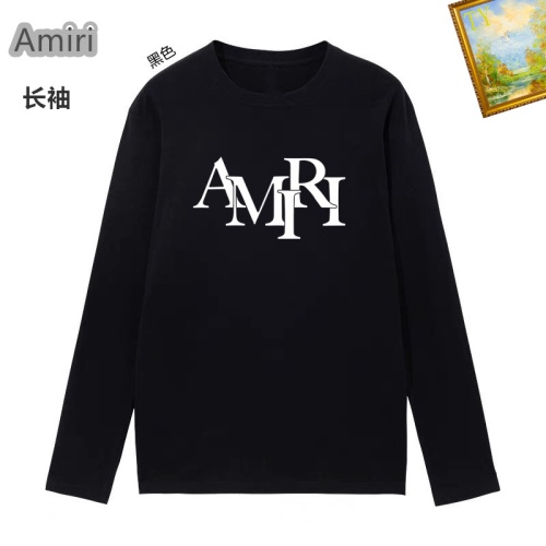 Cheap Amiri T-Shirts Long Sleeved For Unisex #1260490 Replica Wholesale [$34.00 USD] [ITEM#1260490] on Replica Amiri T-Shirts