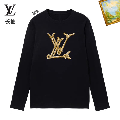 Cheap Louis Vuitton LV T-Shirts Long Sleeved For Unisex #1260498 Replica Wholesale [$34.00 USD] [ITEM#1260498] on Replica Louis Vuitton LV T-Shirts