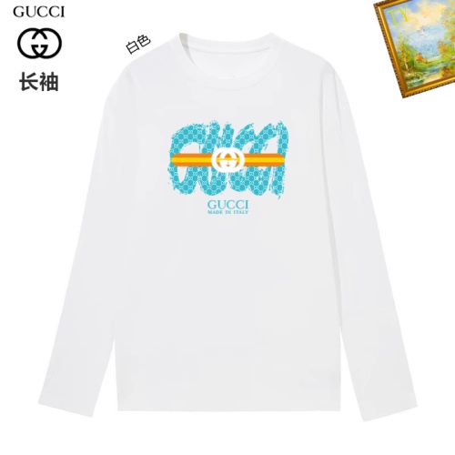 Cheap Gucci T-Shirts Long Sleeved For Unisex #1260499 Replica Wholesale [$34.00 USD] [ITEM#1260499] on Replica Gucci T-Shirts