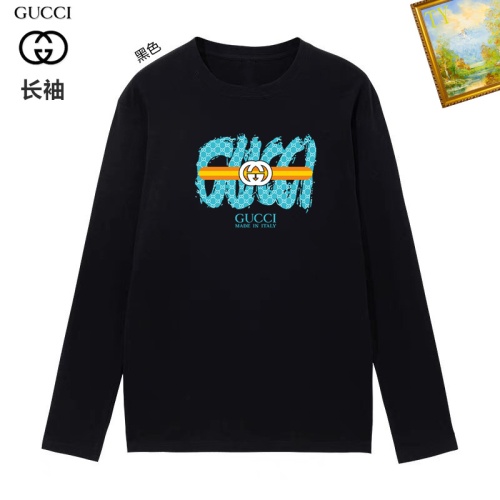 Cheap Gucci T-Shirts Long Sleeved For Unisex #1260500 Replica Wholesale [$34.00 USD] [ITEM#1260500] on Replica Gucci T-Shirts