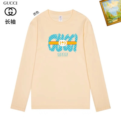 Cheap Gucci T-Shirts Long Sleeved For Unisex #1260501 Replica Wholesale [$34.00 USD] [ITEM#1260501] on Replica Gucci T-Shirts