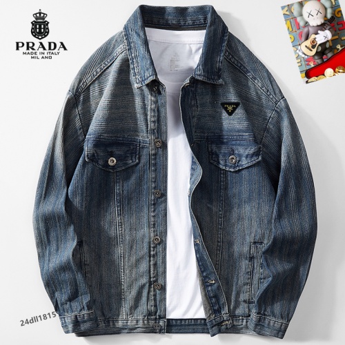 Cheap Prada Jackets Long Sleeved For Men #1260504 Replica Wholesale [$68.00 USD] [ITEM#1260504] on Replica Prada Jackets