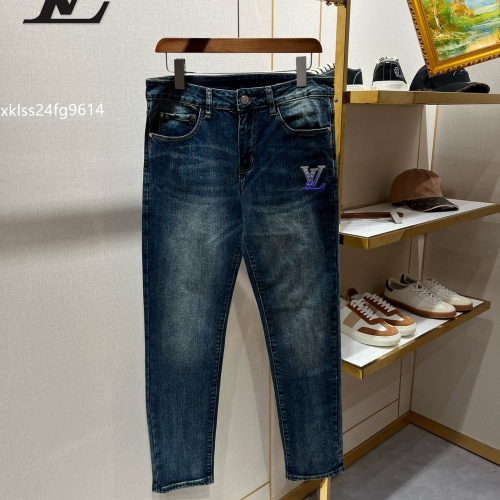 Cheap Louis Vuitton LV Jeans For Men #1260651 Replica Wholesale [$48.00 USD] [ITEM#1260651] on Replica Louis Vuitton LV Jeans