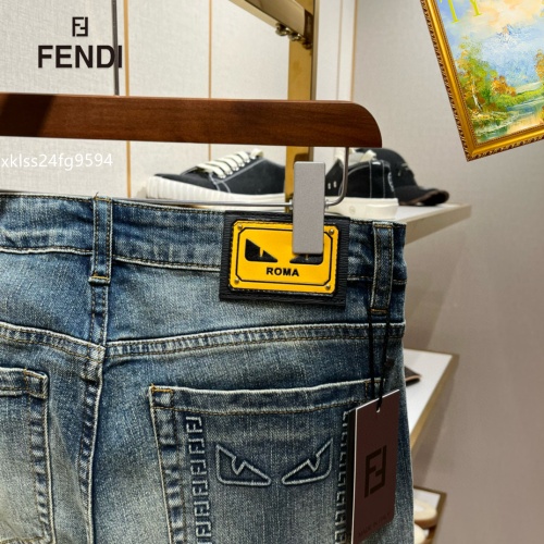 Cheap Fendi Jeans For Men #1260654 Replica Wholesale [$48.00 USD] [ITEM#1260654] on Replica Fendi Jeans