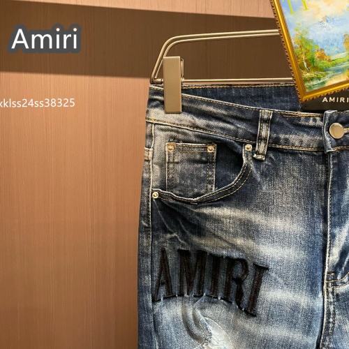 Cheap Amiri Jeans For Men #1260691 Replica Wholesale [$48.00 USD] [ITEM#1260691] on Replica Amiri Jeans