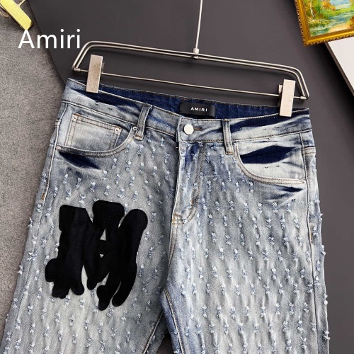 Cheap Amiri Jeans For Men #1260694 Replica Wholesale [$48.00 USD] [ITEM#1260694] on Replica Amiri Jeans