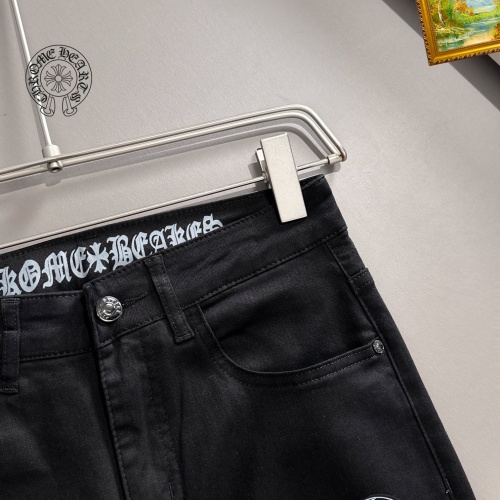 Cheap Chrome Hearts Jeans For Men #1260697 Replica Wholesale [$48.00 USD] [ITEM#1260697] on Replica Chrome Hearts Jeans