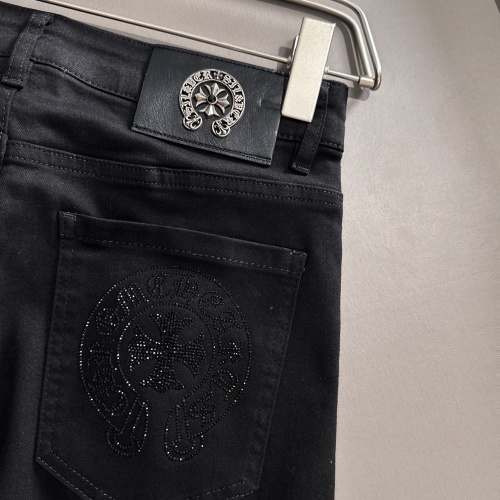 Cheap Chrome Hearts Jeans For Men #1260697 Replica Wholesale [$48.00 USD] [ITEM#1260697] on Replica Chrome Hearts Jeans