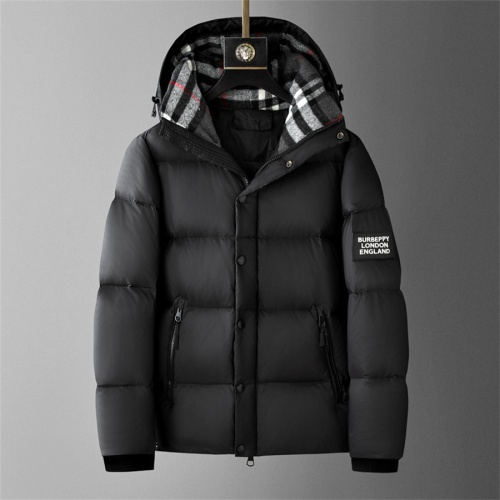 Cheap Burberry Down Feather Coat Long Sleeved For Men #1260766 Replica Wholesale [$162.00 USD] [ITEM#1260766] on Replica Burberry Down Feather Coat