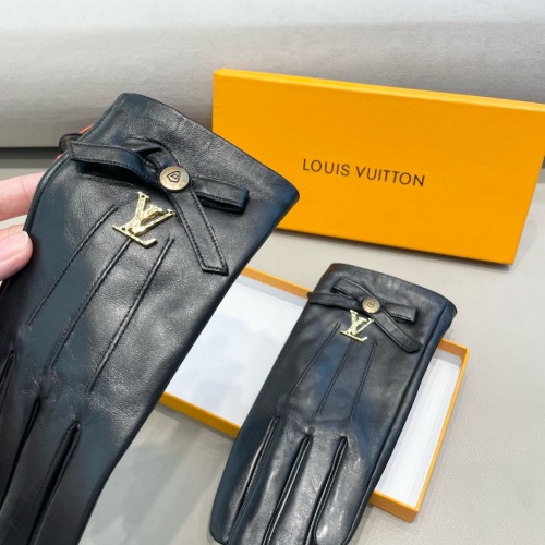 Cheap Louis Vuitton LV Gloves For Women #1260776 Replica Wholesale [$48.00 USD] [ITEM#1260776] on Replica Louis Vuitton LV Gloves