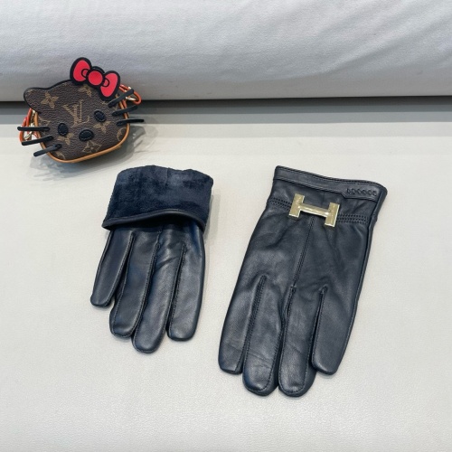 Cheap Hermes Gloves For Men #1260787 Replica Wholesale [$52.00 USD] [ITEM#1260787] on Replica Hermes Gloves