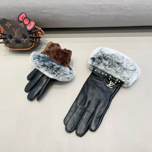 Cheap Louis Vuitton LV Gloves For Women #1260788 Replica Wholesale [$52.00 USD] [ITEM#1260788] on Replica Louis Vuitton LV Gloves