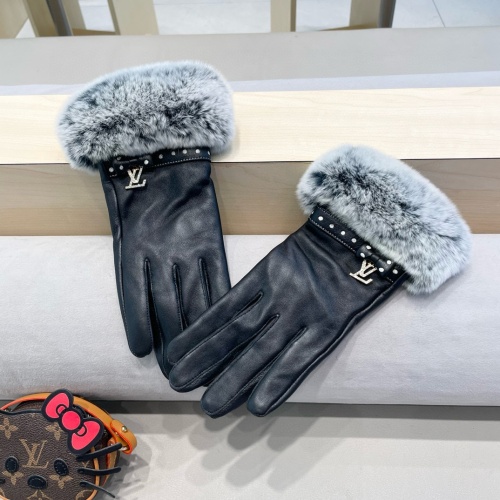 Cheap Louis Vuitton LV Gloves For Women #1260788 Replica Wholesale [$52.00 USD] [ITEM#1260788] on Replica Louis Vuitton LV Gloves