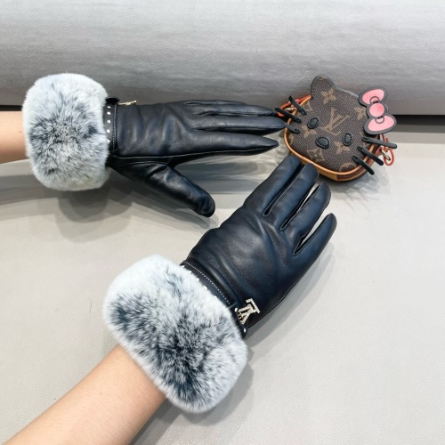 Cheap Louis Vuitton LV Gloves For Women #1260788 Replica Wholesale [$52.00 USD] [ITEM#1260788] on Replica Louis Vuitton LV Gloves