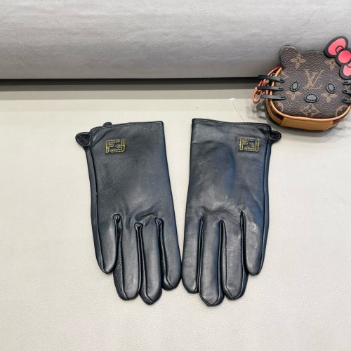 Cheap Fendi Gloves For Women #1260793 Replica Wholesale [$42.00 USD] [ITEM#1260793] on Replica Fendi Gloves