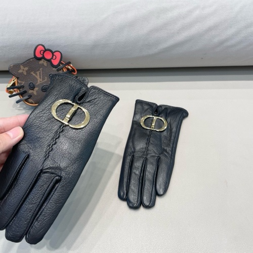 Cheap Christian Dior Gloves For Women #1260795 Replica Wholesale [$48.00 USD] [ITEM#1260795] on Replica Christian Dior Gloves