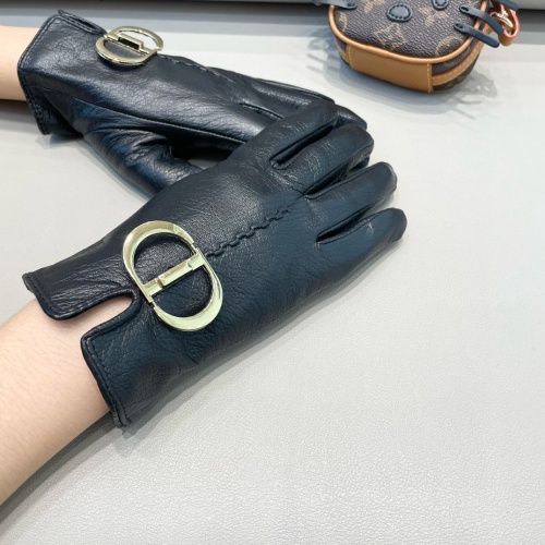 Cheap Christian Dior Gloves For Women #1260795 Replica Wholesale [$48.00 USD] [ITEM#1260795] on Replica Christian Dior Gloves