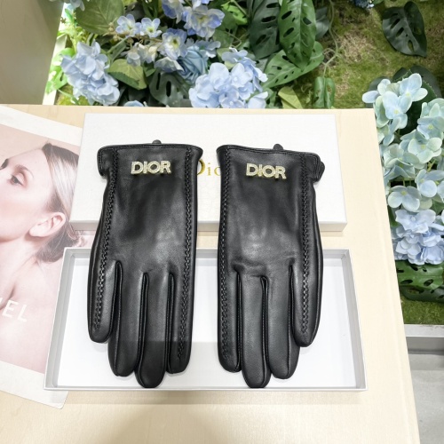 Cheap Christian Dior Gloves For Women #1260799 Replica Wholesale [$56.00 USD] [ITEM#1260799] on Replica Christian Dior Gloves