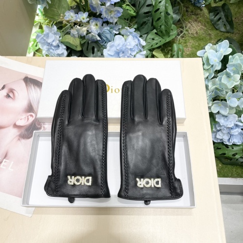 Cheap Christian Dior Gloves For Women #1260799 Replica Wholesale [$56.00 USD] [ITEM#1260799] on Replica Christian Dior Gloves