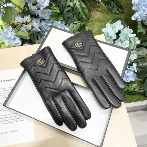 Cheap Gucci Gloves For Women #1260808 Replica Wholesale [$42.00 USD] [ITEM#1260808] on Replica Gucci Gloves