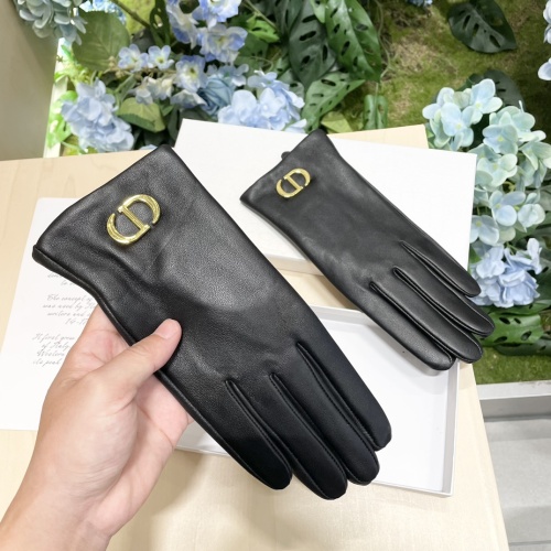 Cheap Christian Dior Gloves For Women #1260810 Replica Wholesale [$48.00 USD] [ITEM#1260810] on Replica Christian Dior Gloves