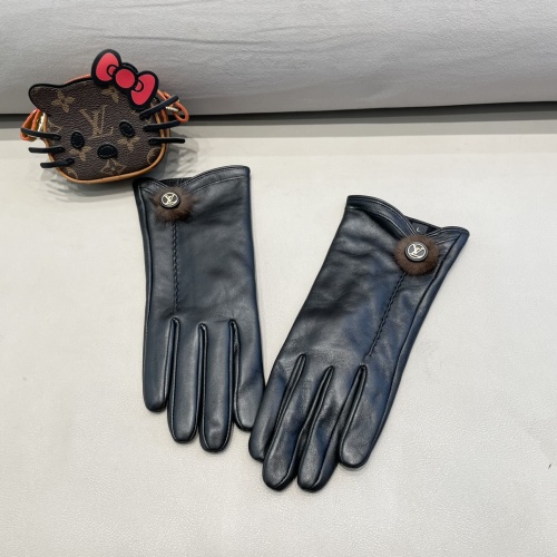 Cheap Louis Vuitton LV Gloves For Women #1260819 Replica Wholesale [$48.00 USD] [ITEM#1260819] on Replica Louis Vuitton LV Gloves