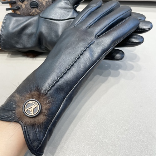 Cheap Louis Vuitton LV Gloves For Women #1260819 Replica Wholesale [$48.00 USD] [ITEM#1260819] on Replica Louis Vuitton LV Gloves