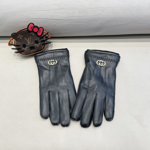 Cheap Gucci Gloves For Men #1260823 Replica Wholesale [$52.00 USD] [ITEM#1260823] on Replica Gucci Gloves