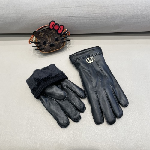 Cheap Gucci Gloves For Men #1260823 Replica Wholesale [$52.00 USD] [ITEM#1260823] on Replica Gucci Gloves