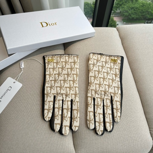 Cheap Christian Dior Gloves For Women #1260831 Replica Wholesale [$60.00 USD] [ITEM#1260831] on Replica Christian Dior Gloves