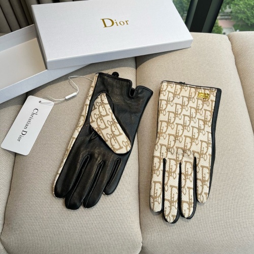 Cheap Christian Dior Gloves For Women #1260831 Replica Wholesale [$60.00 USD] [ITEM#1260831] on Replica Christian Dior Gloves