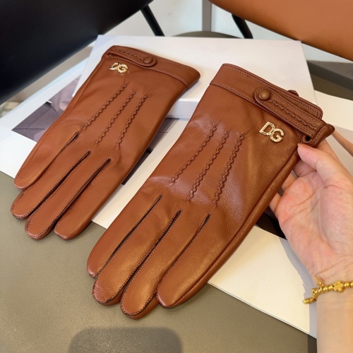 Cheap Dolce &amp; Gabbana Gloves For Men #1260837 Replica Wholesale [$48.00 USD] [ITEM#1260837] on Replica Dolce &amp; Gabbana Gloves