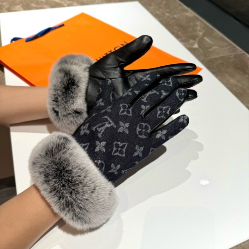 Cheap Louis Vuitton LV Gloves For Women #1260849 Replica Wholesale [$60.00 USD] [ITEM#1260849] on Replica Louis Vuitton LV Gloves